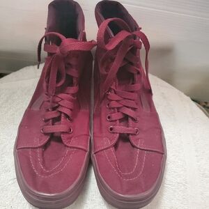 Vans Ladies High Top Shoes Size 10